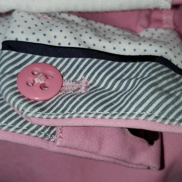 Talbots Womens Curvy Fit Pink Flat Front Size 6 - Picture 12 of 14